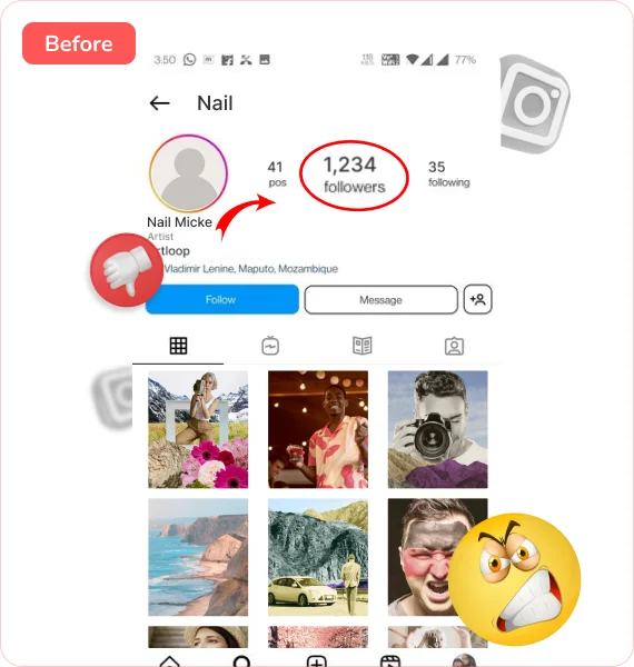b