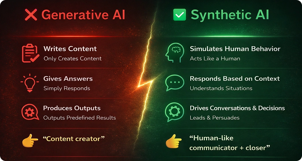 Synthetic AI comparison